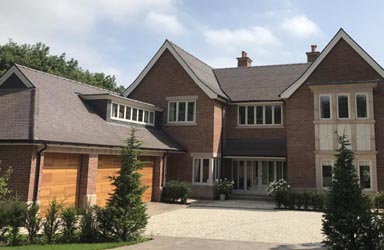 Rustic Dark Heather Clay Roof Tiles